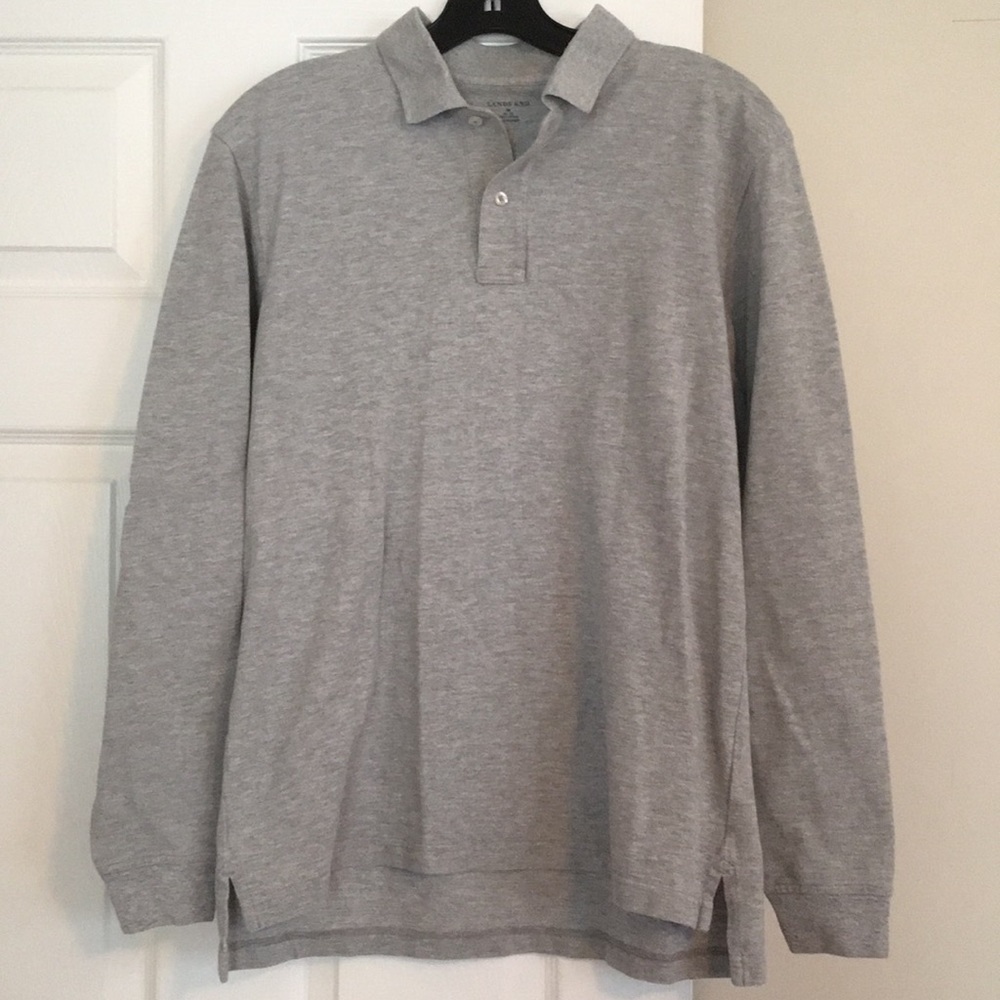Lands End collared cotton shirt